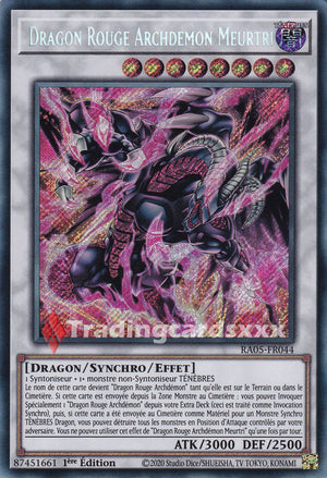 Yu-Gi-Oh! Dragon Rouge Archdémon Meurtri : SE RA05-FR044