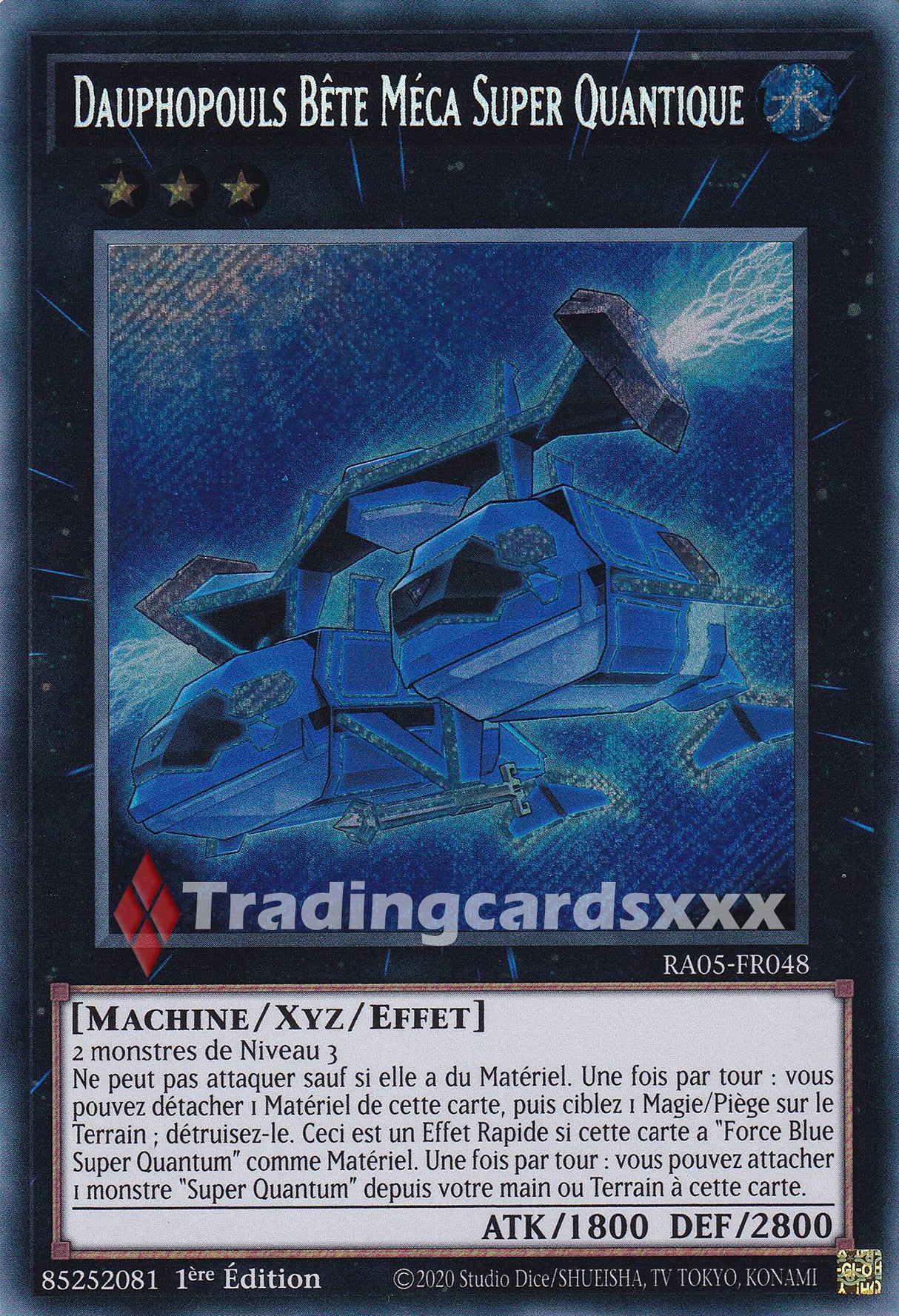 Yu-Gi-Oh! Dauphopouls Bête Méca Super Quantique : SE RA05-FR048