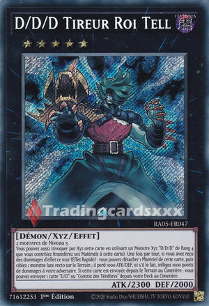 Yu-Gi-Oh! D/D/D Tireur Roi Tell : SE RA05-FR047