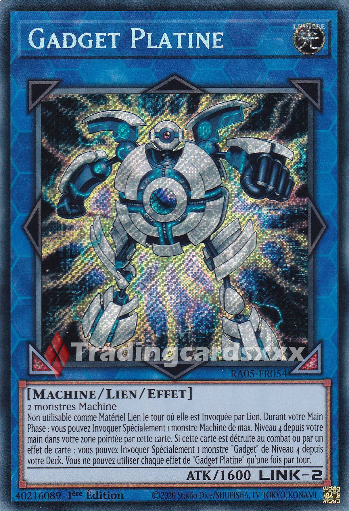 Yu-Gi-Oh! Gadget Platine : SE RA05-FR054
