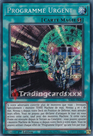 Yu-Gi-Oh! Programme Urgent : SE RA05-FR064