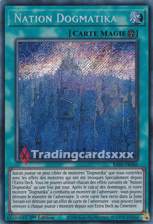 Yu-Gi-Oh! Nation Dogmatika : SE RA05-FR066