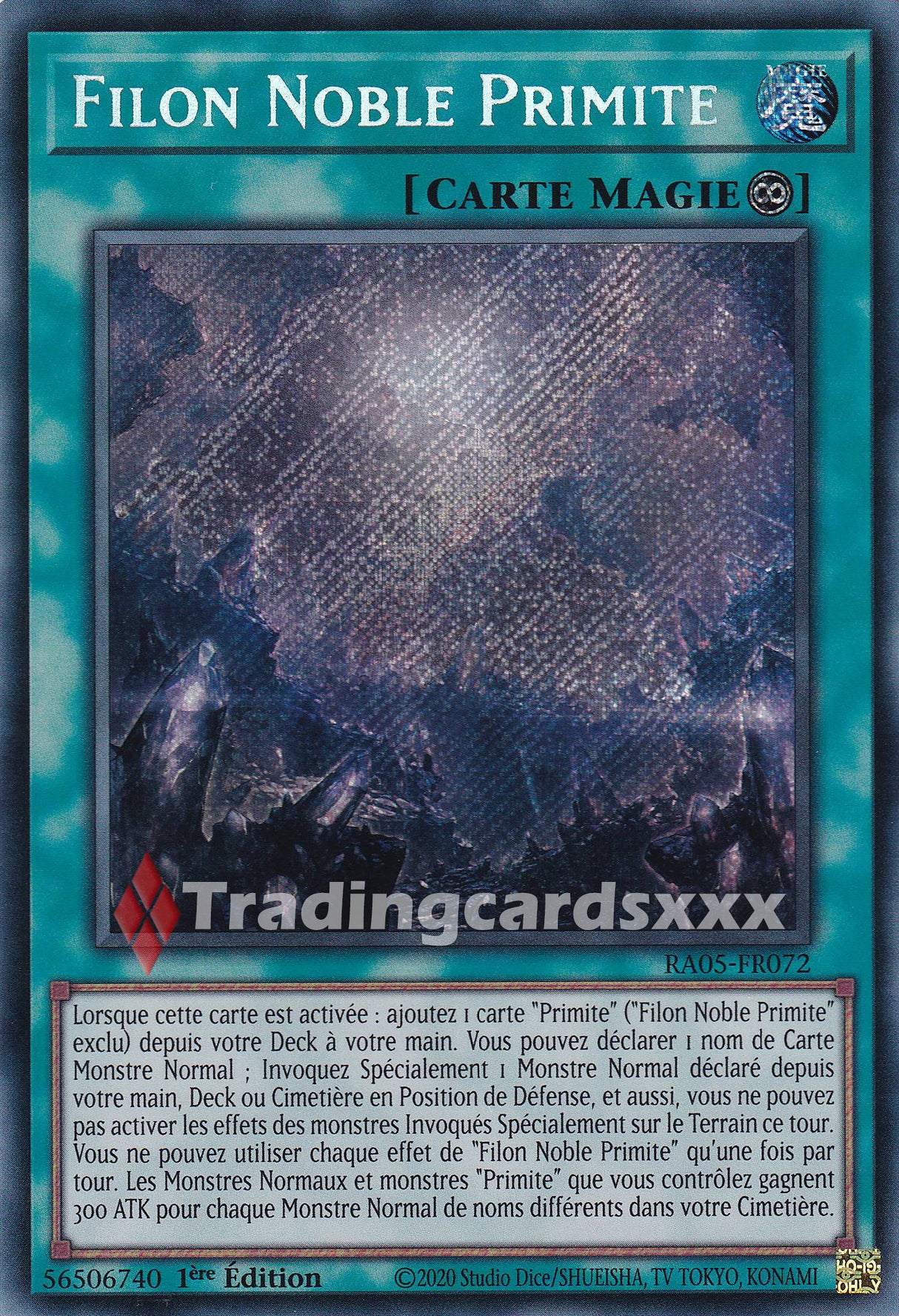 Yu-Gi-Oh! Filon Noble Primite : SE RA05-FR072