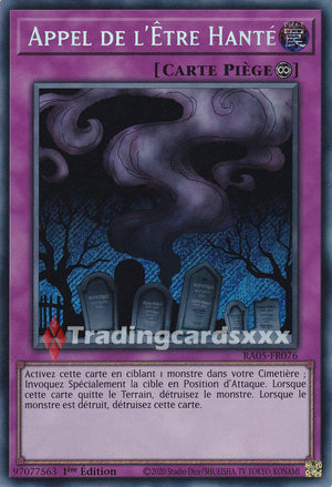 Yu-Gi-Oh! Appel de l'Être Hanté : SE RA05-FR076