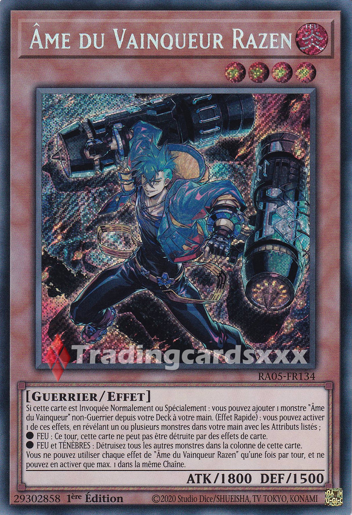 Yu-Gi-Oh! Âme du Vainqueur Razen : SE RA05-FR134