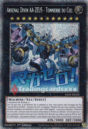 Yu-Gi-Oh! Arsenal Divin AA-ZEUS - Tonnerre du Ciel : ALT STAR RA05-FR103