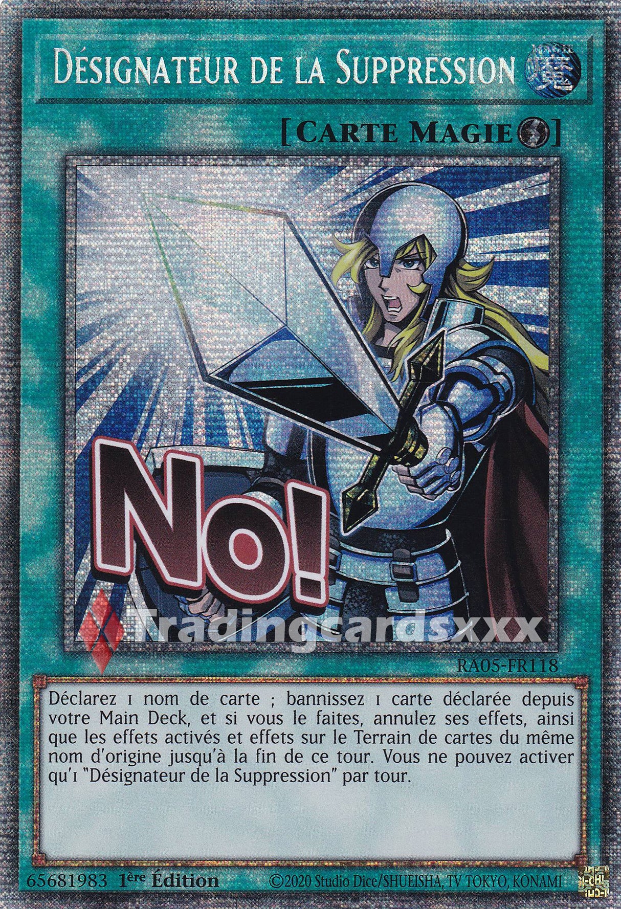 Yu-Gi-Oh! Désignateur de la Suppression : ALT STAR RA05-FR118