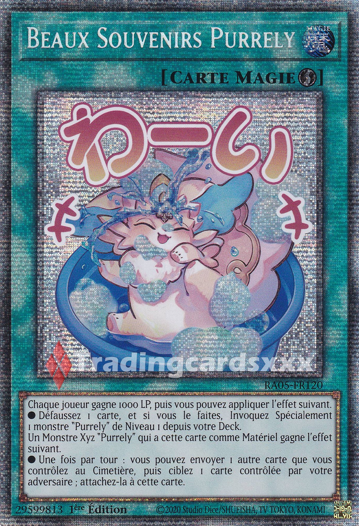 Yu-Gi-Oh! Beaux Souvenirs Purrely : ALT STAR RA05-FR120