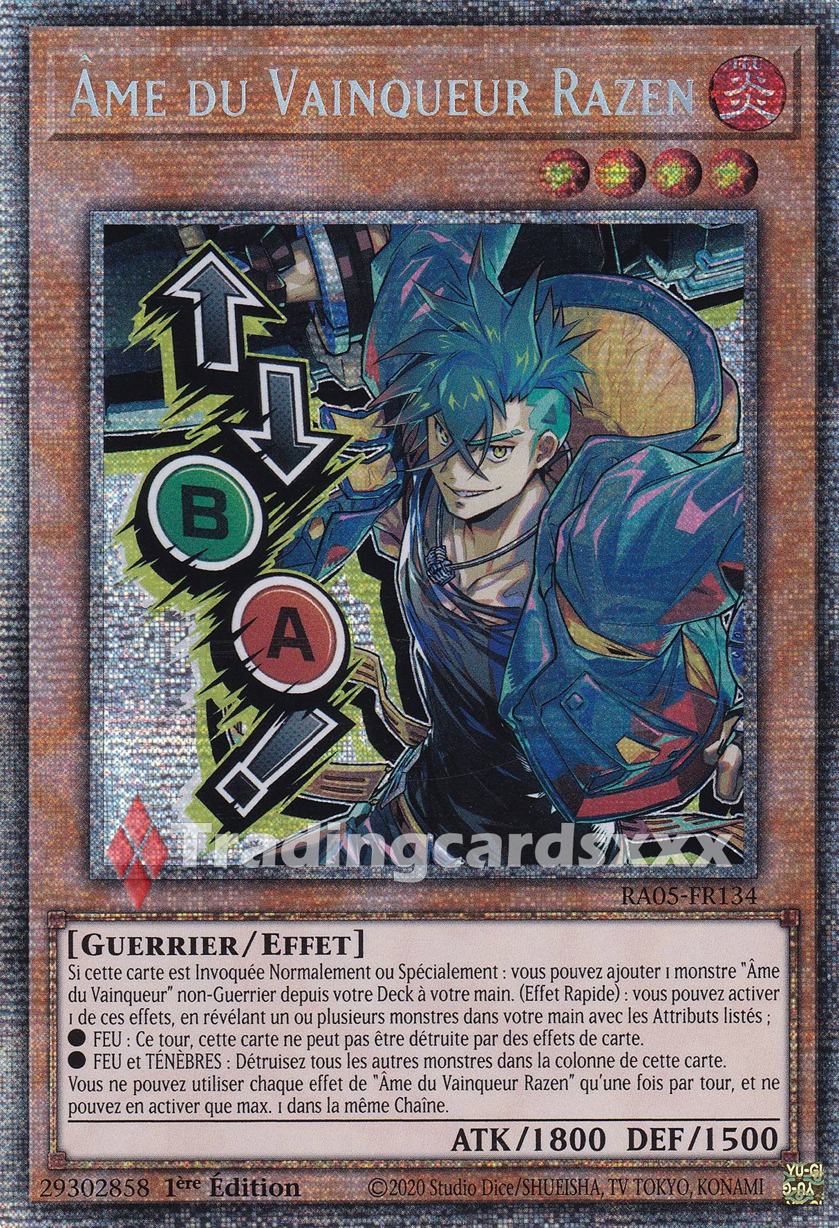 Yu-Gi-Oh! Âme du Vainqueur Razen : ALT STAR RA05-FR134