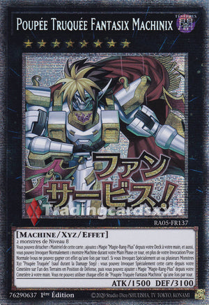 Yu-Gi-Oh! Poupée Truquée Fantasix Machinix : ALT STAR RA05-FR137