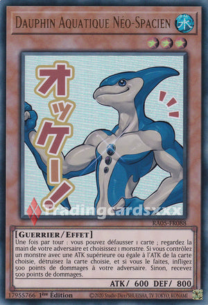Yu-Gi-Oh! Dauphin Aquatique Néo-Spacien : ALT UR RA05-FR088
