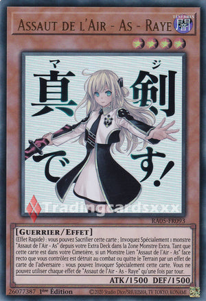 Yu-Gi-Oh! Assaut de l'Air - As - Raye : ALT UR RA05-FR093