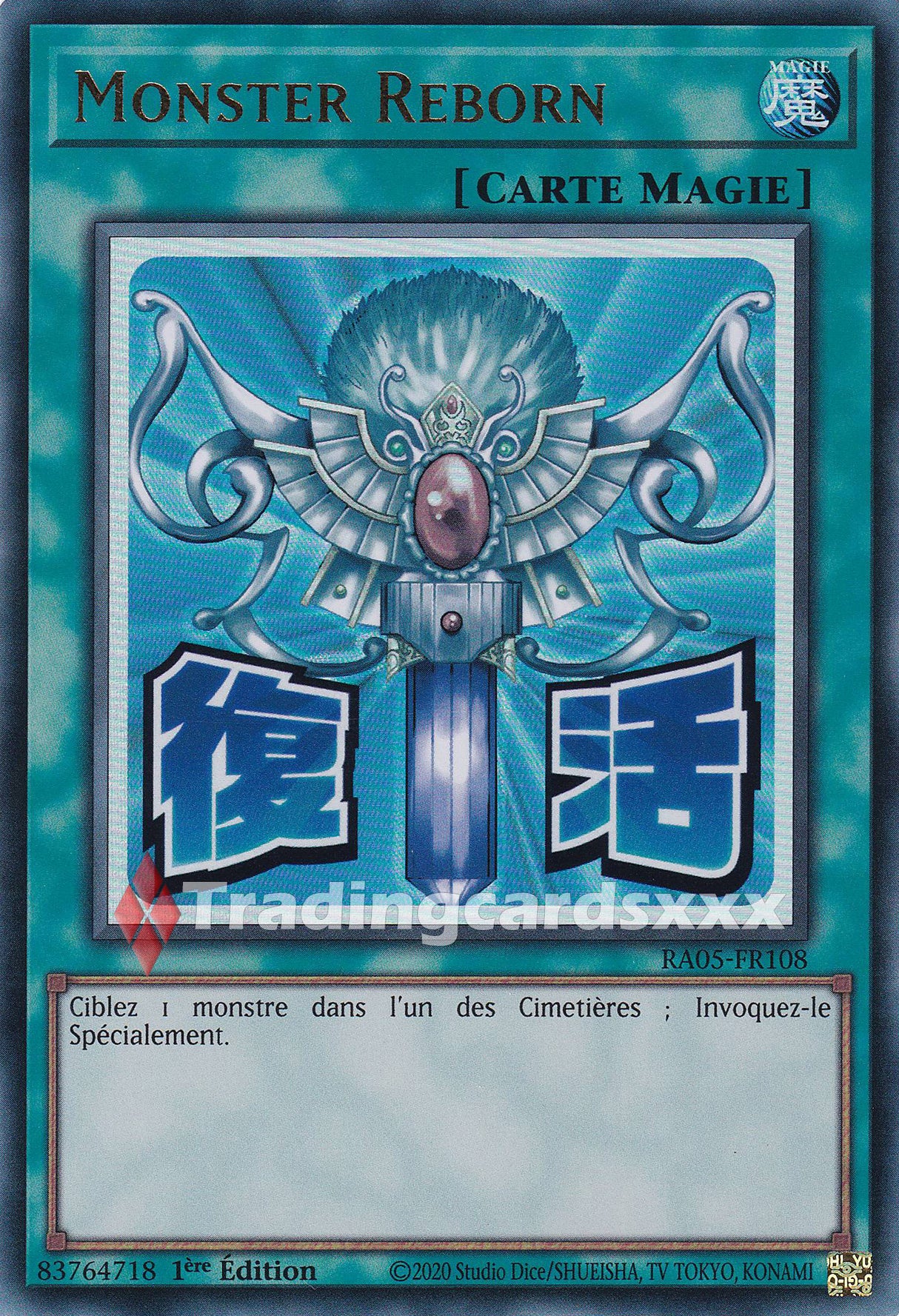Yu-Gi-Oh! Monster Reborn : ALT UR RA05-FR108