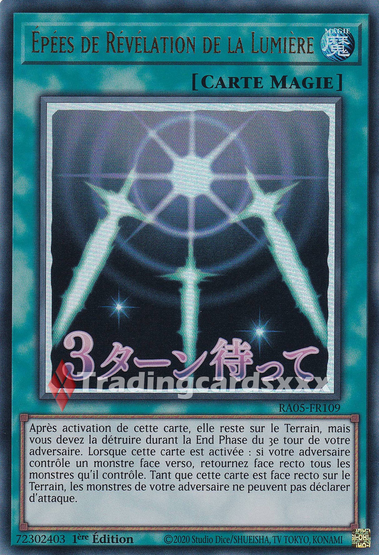 Yu-Gi-Oh! Épées de Révélation de la Lumière : ALT UR RA05-FR109