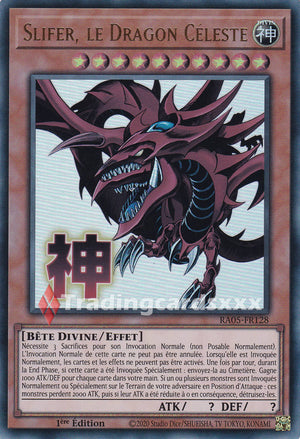 Yu-Gi-Oh! Slifer, le Dragon Céleste : ALT UR RA05-FR128