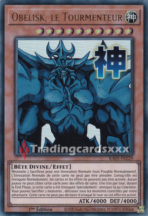 Yu-Gi-Oh! Obelisk, le Tourmenteur : ALT UR RA05-FR129