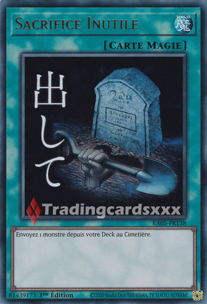 Yu-Gi-Oh! Sacrifice Inutile : ALT UR RA05-FR138
