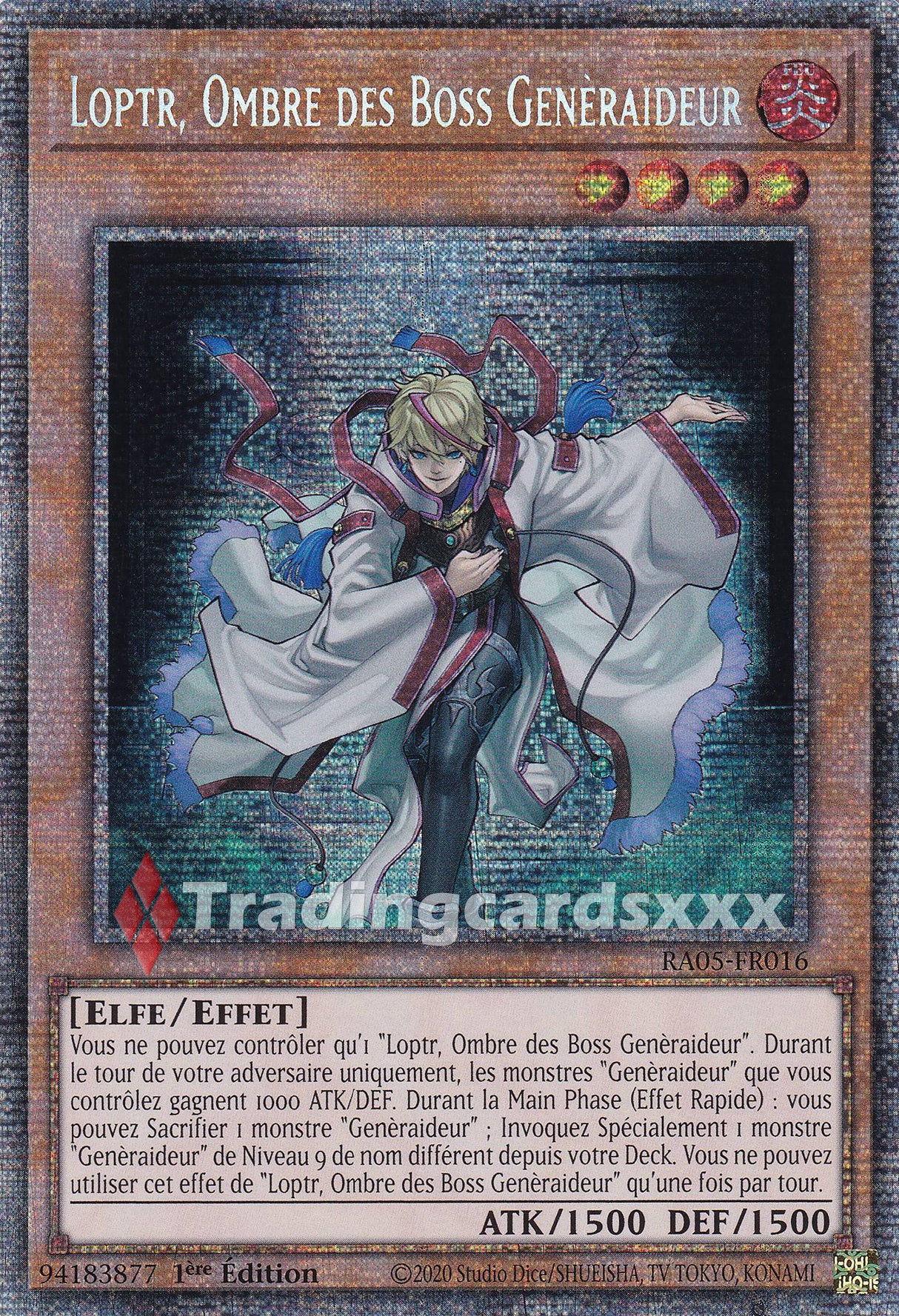 Yu-Gi-Oh! Loptr, Ombre des Boss Genèraideur : STAR RA05-FR016