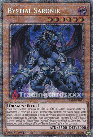 Yu-Gi-Oh! Bystial Saronir : STAR RA05-FR023
