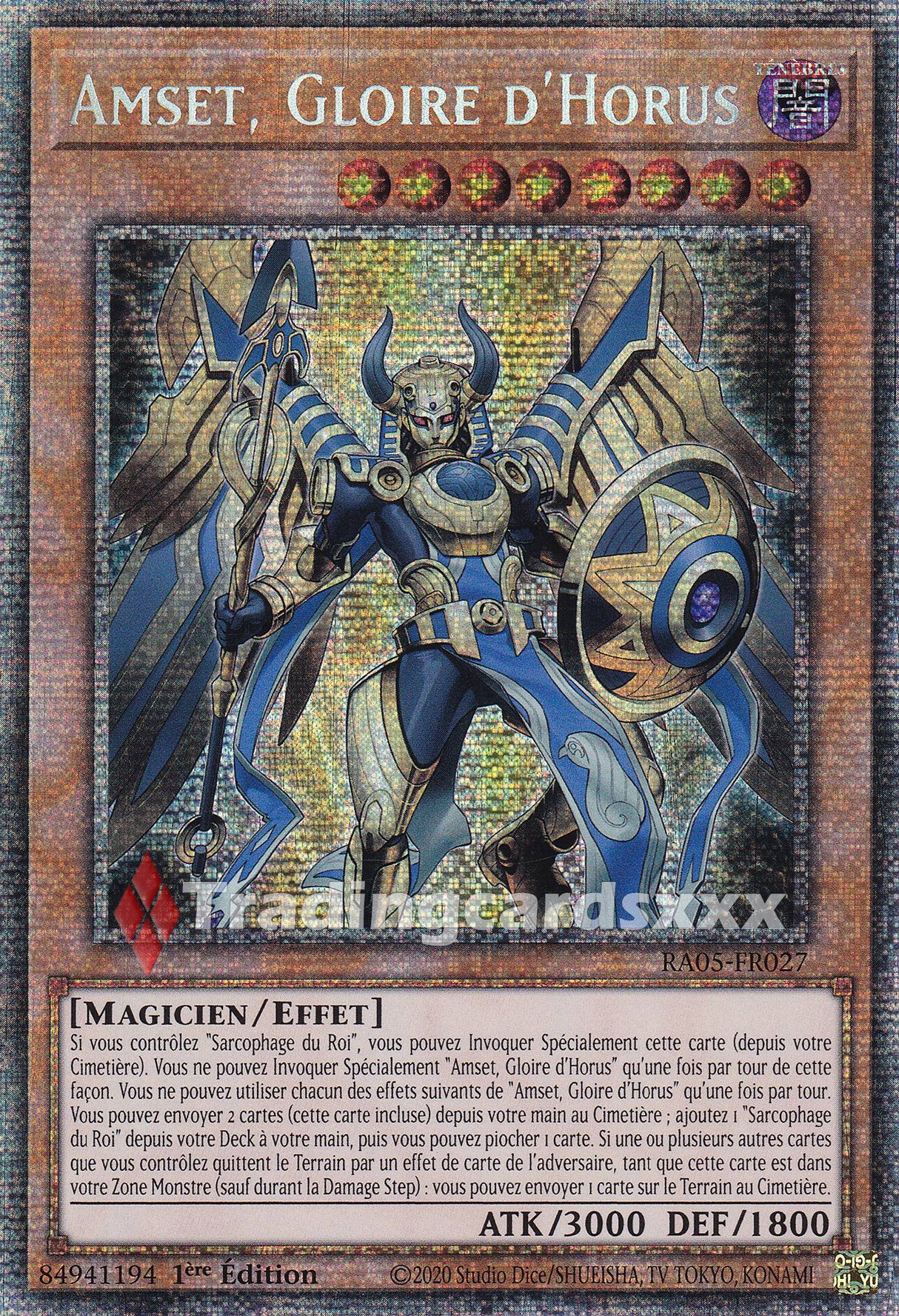 Yu-Gi-Oh! Amset, Gloire d'Horus : STAR RA05-FR027