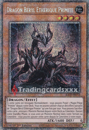 Yu-Gi-Oh! Dragon Béryl Éthérique Primite : STAR RA05-FR033