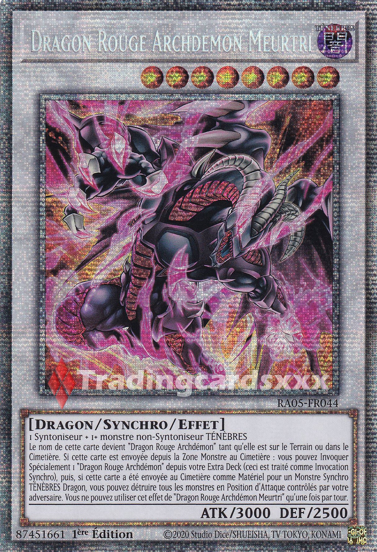 Yu-Gi-Oh! Dragon Rouge Archdémon Meurtri : STAR RA05-FR044