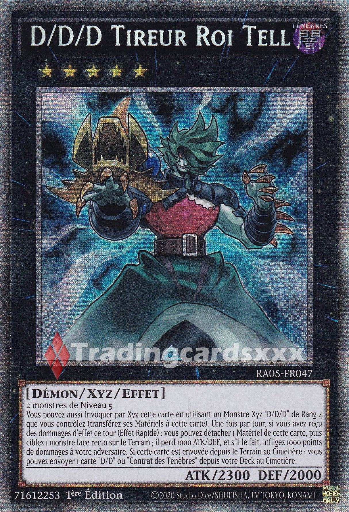 Yu-Gi-Oh! D/D/D Tireur Roi Tell : STAR RA05-FR047