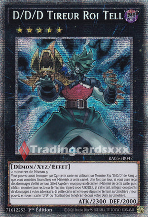 Yu-Gi-Oh! D/D/D Tireur Roi Tell : STAR RA05-FR047