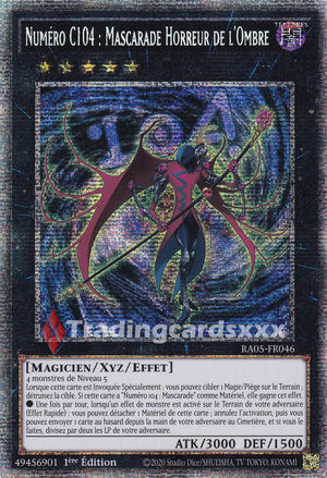 Yu-Gi-Oh! Numéro C104 : Mascarade Horreur de l'Ombre : STAR RA05-FR046