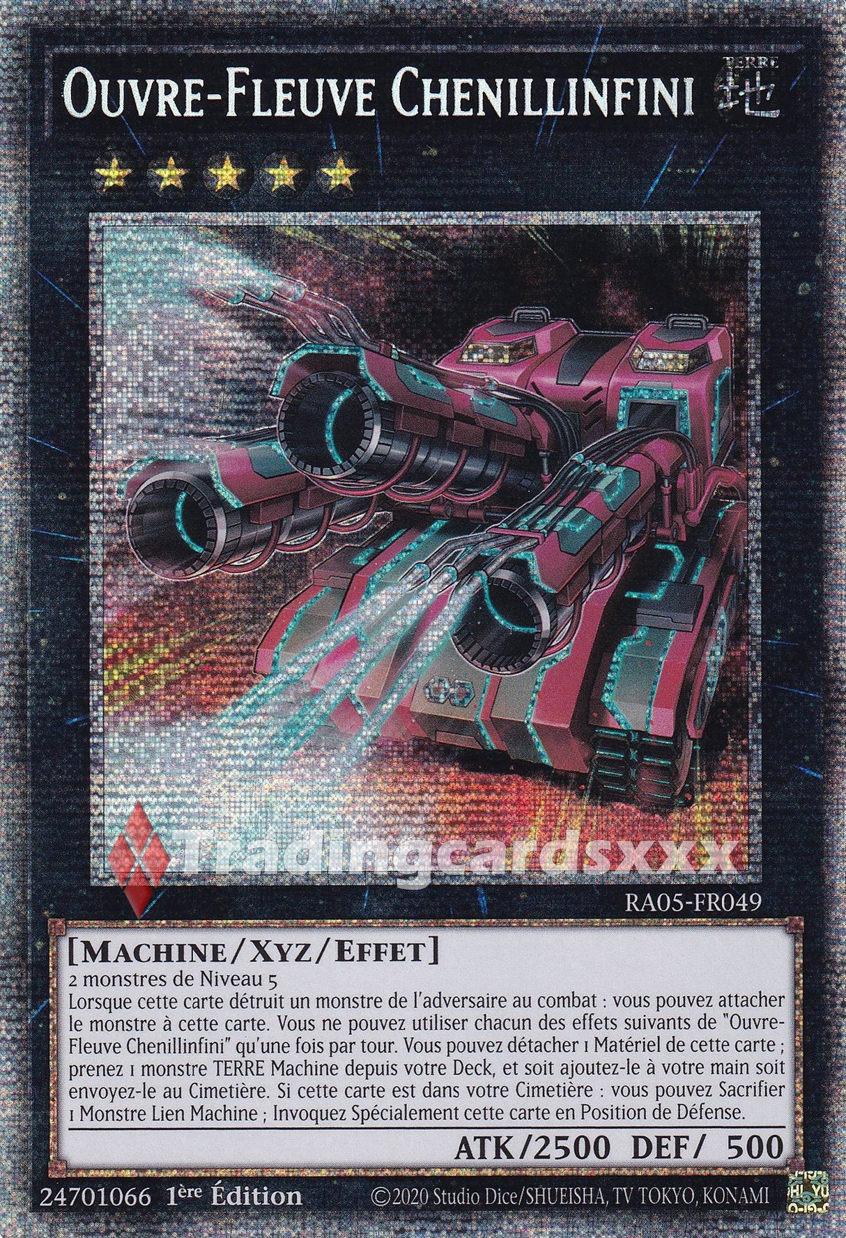 Yu-Gi-Oh! Ouvre-Fleuve Chenillinfini : STAR RA05-FR049