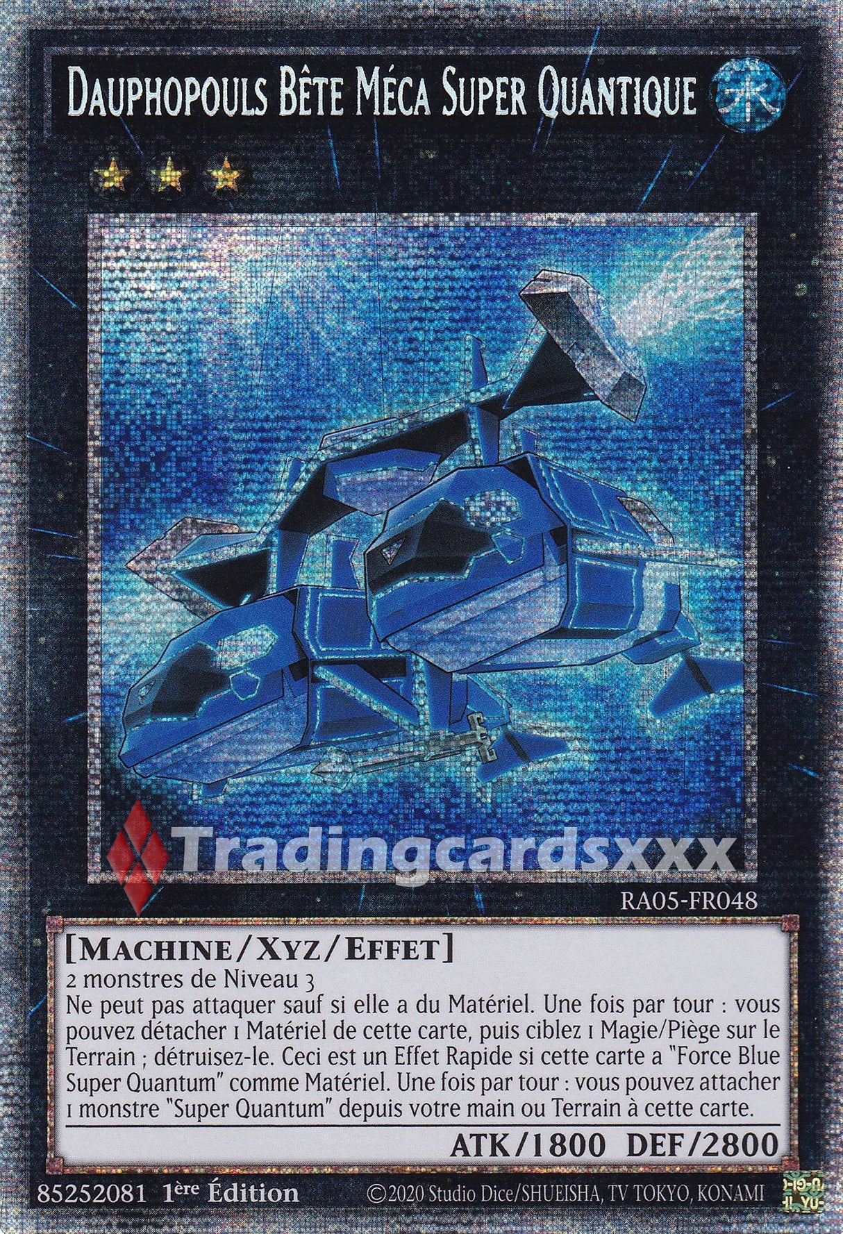 Yu-Gi-Oh! Dauphopouls Bête Méca Super Quantique : STAR RA05-FR048