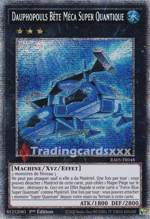 Yu-Gi-Oh! Dauphopouls Bête Méca Super Quantique : STAR RA05-FR048
