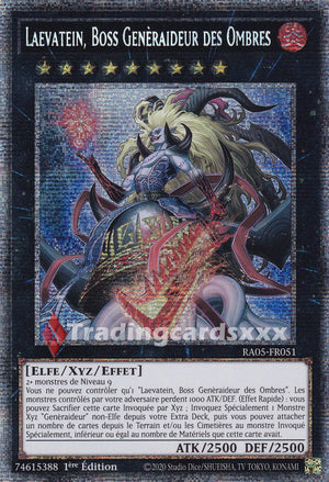 Yu-Gi-Oh! Laevatein, Boss Genèraideur des Ombres : STAR RA05-FR051