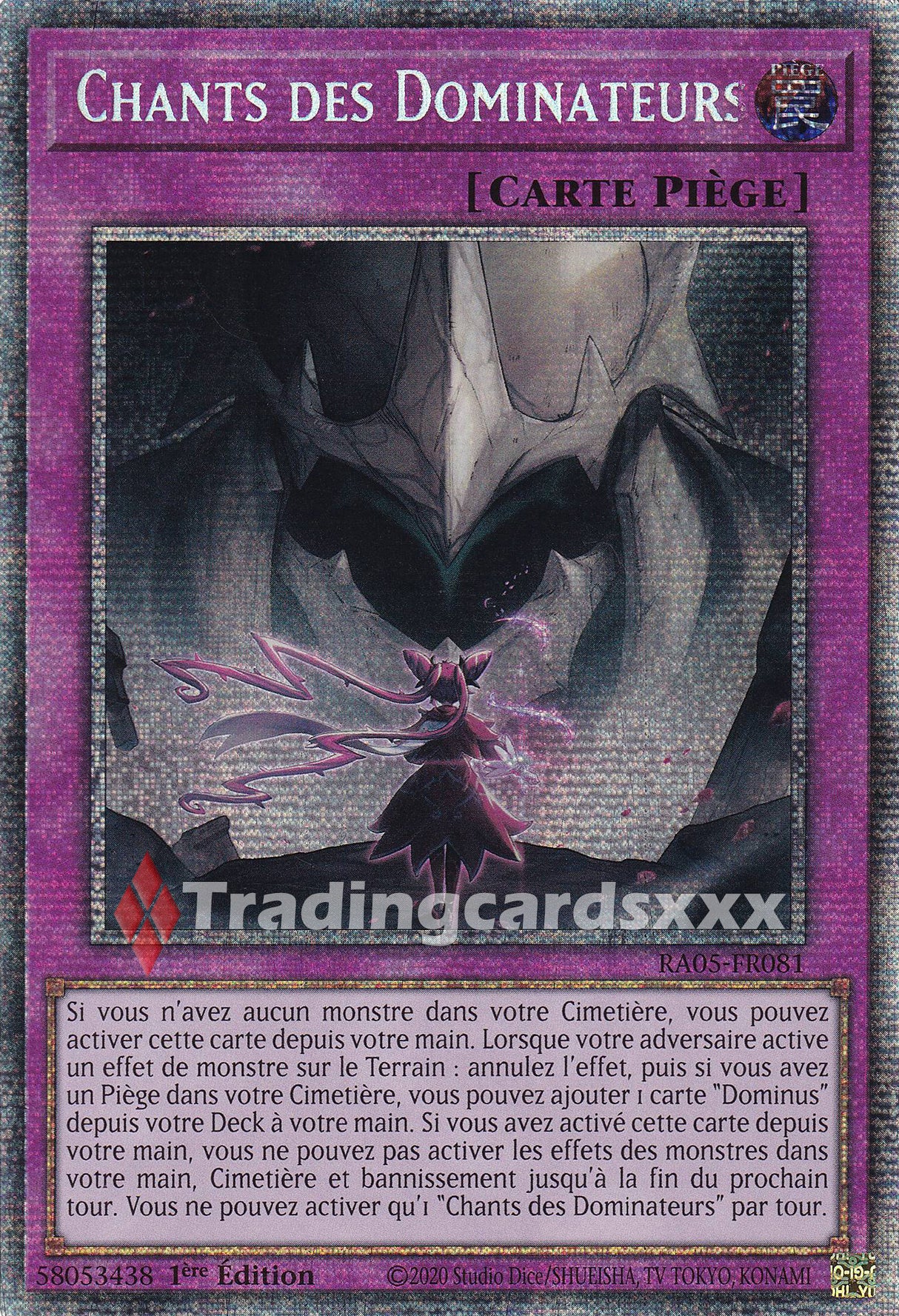 Yu-Gi-Oh! Chants des Dominateurs : STAR RA05-FR081