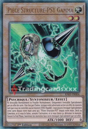 Yu-Gi-Oh! Pièce Structure-PSY Gamma : UL RA05-FR006