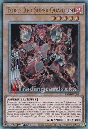 Yu-Gi-Oh! Force Red Super Quantum : UL RA05-FR008