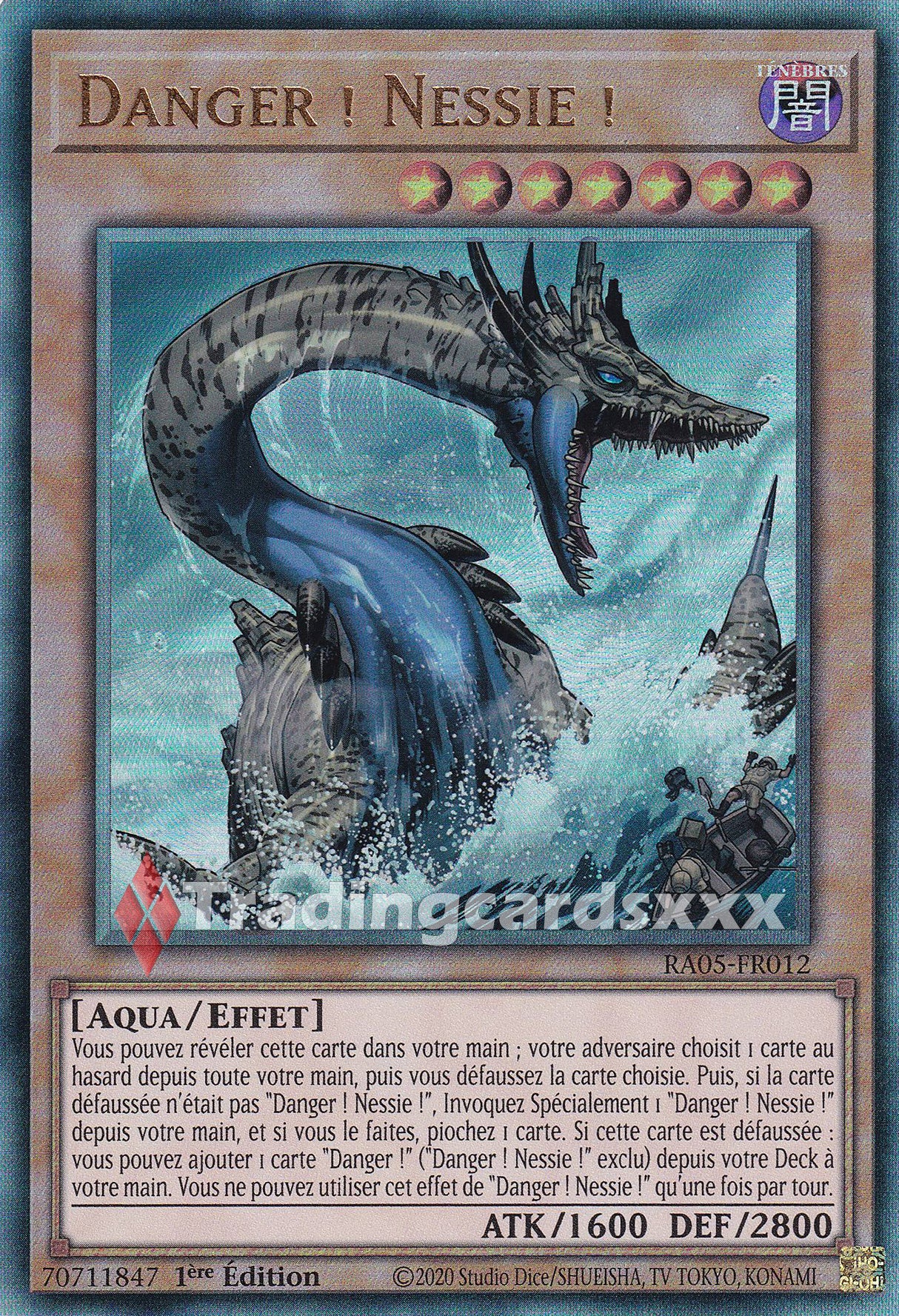 Yu-Gi-Oh! Danger ! Nessie ! : UL RA05-FR012