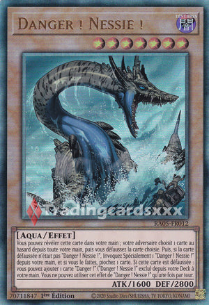 Yu-Gi-Oh! Danger ! Nessie ! : UL RA05-FR012
