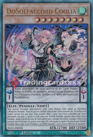 Yu-Gi-Oh! DoSolfaccord Coolia : UL RA05-FR018
