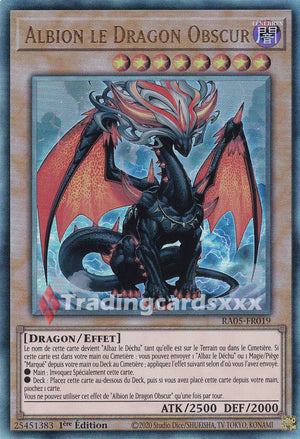 Yu-Gi-Oh! Albion le Dragon Obscur : UL RA05-FR019