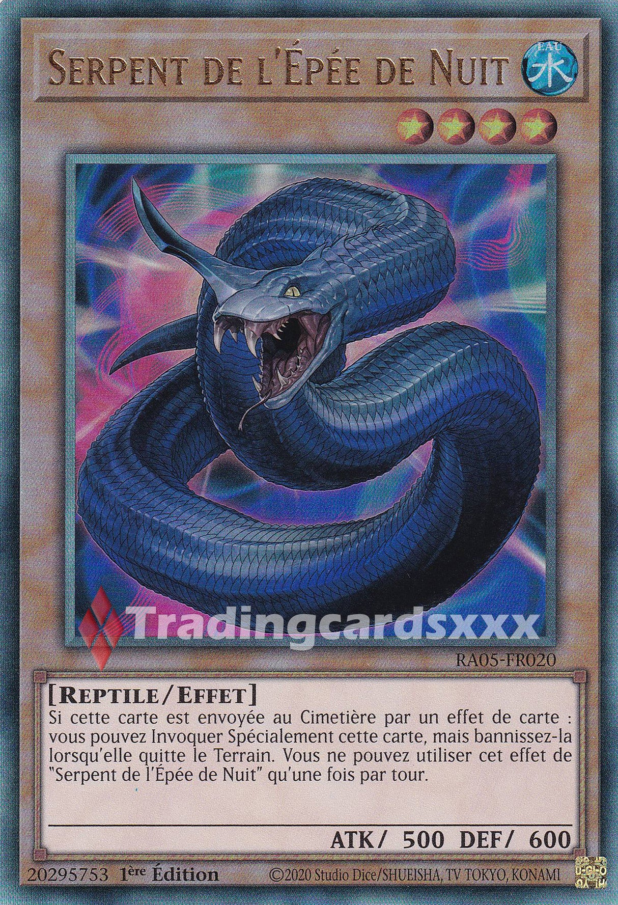 Yu-Gi-Oh! Serpent de l'Épée de Nuit : UL RA05-FR020