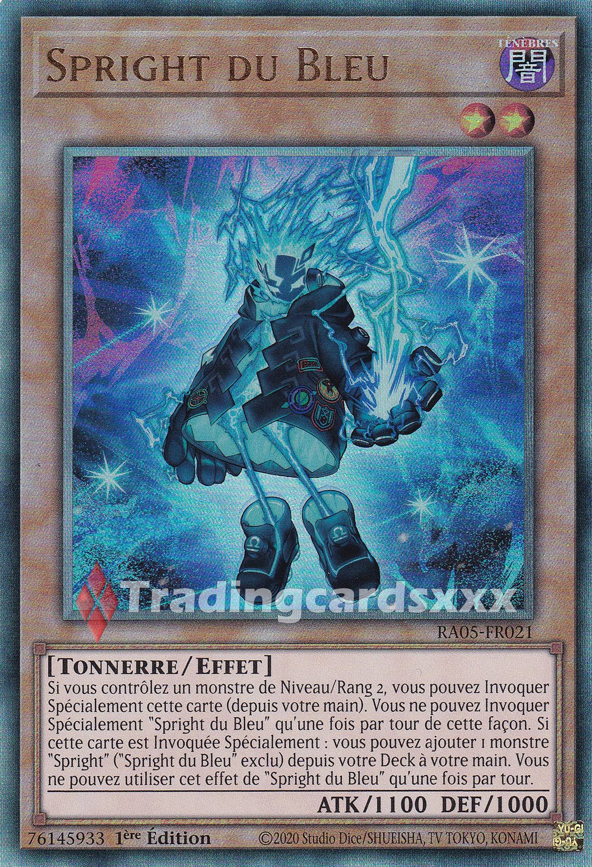 Yu-Gi-Oh! Spright du Bleu : UL RA05-FR021