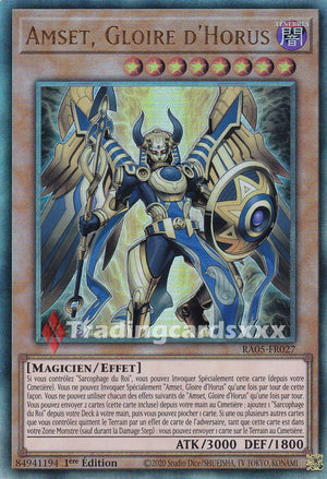 Yu-Gi-Oh! Amset, Gloire d'Horus : UL RA05-FR027