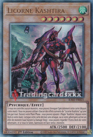 Yu-Gi-Oh! Licorne Kashtira : UL RA05-FR025