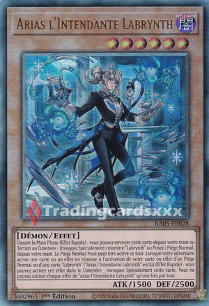 Yu-Gi-Oh! Arias l'Intendante Labrynth : UL RA05-FR028