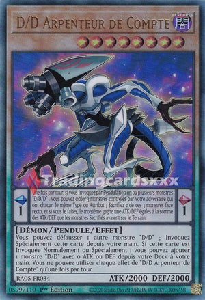 Yu-Gi-Oh! D/D Arpenteur de Compte : UL RA05-FR034