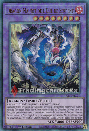 Yu-Gi-Oh! Dragon Maudit de l'Œil de Serpent : UL RA05-FR039