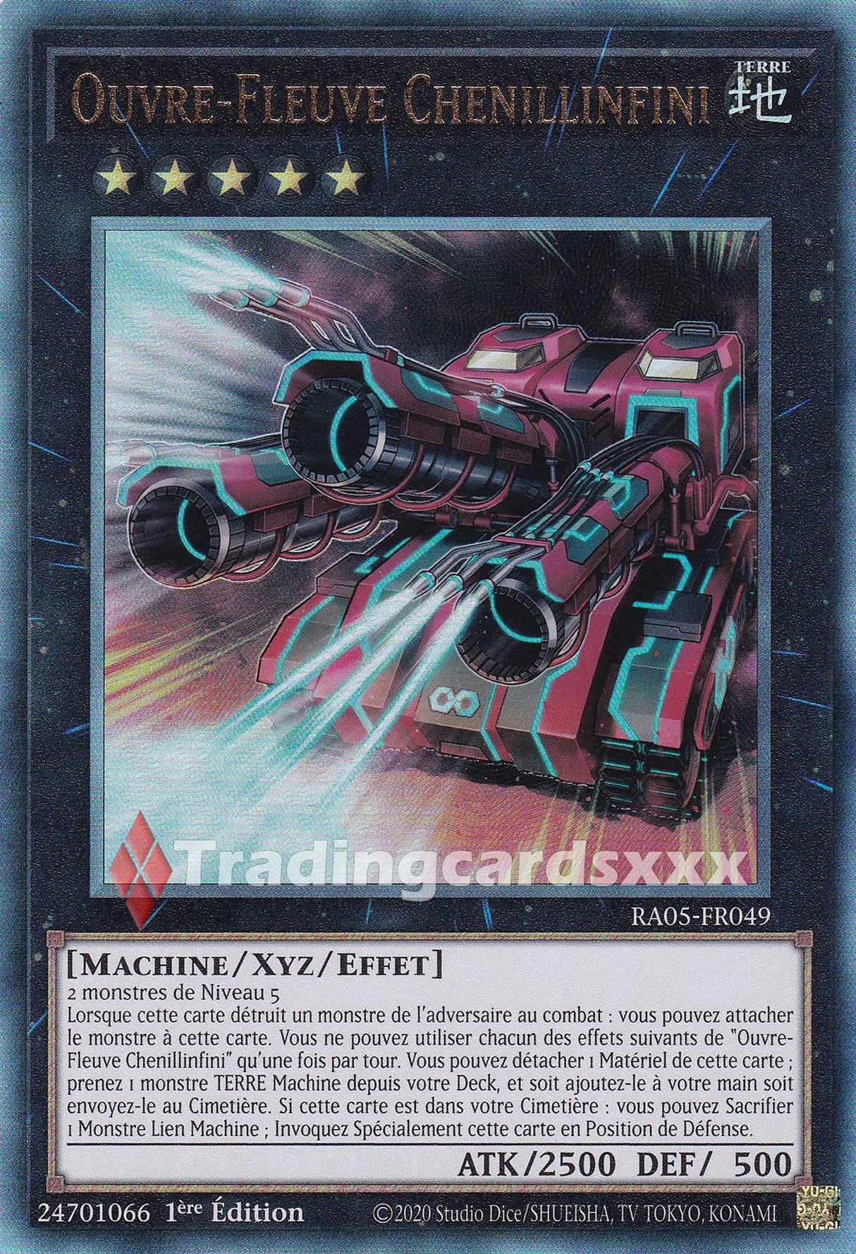Yu-Gi-Oh! Ouvre-Fleuve Chenillinfini : UL RA05-FR049
