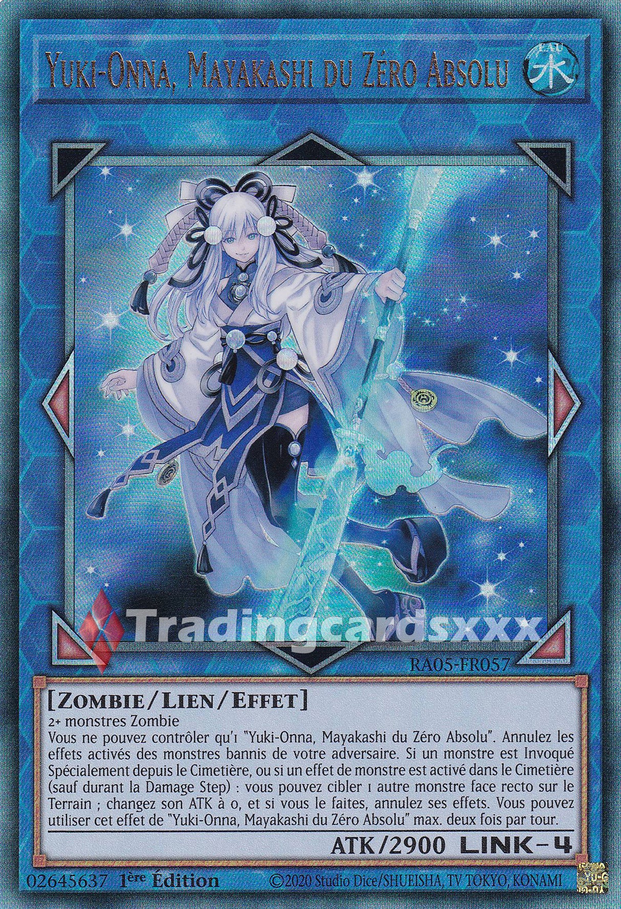 Yu-Gi-Oh! Yuki-Onna, Mayakashi du Zéro Absolu : UL RA05-FR057