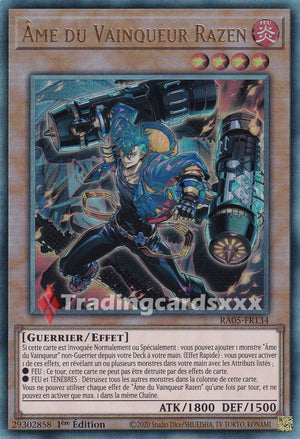 Yu-Gi-Oh! Âme du Vainqueur Razen : UL RA05-FR134